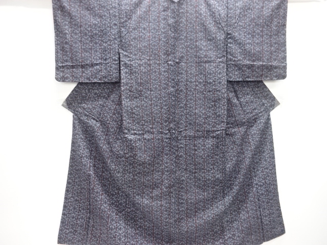 大正ロマン　抽象花模様着物